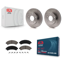 Load image into Gallery viewer, [Front] 1997 Chevrolet Blazer GMC Jimmy 4WD Premium OE Brake Rotors &amp; Ceramic Pads Kit For Max Braking