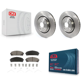 Front Brake Rotor And Ceramic Pad Kit For Lexus RX350 RX450h Toyota RX350L Camry