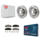 Front Brake Rotor And Ceramic Pad Kit For Lexus RX350 RX450h Toyota RX350L Camry