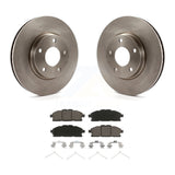 [Front] 2011-2017 Nissan Quest Premium OE Brake Rotors & Ceramic Pads Kit For Max Braking