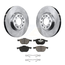 Charger l&#39;image dans la galerie, Front Disc Brake Rotors And Ceramic Pads Kit For Mazda 3 5 Sport