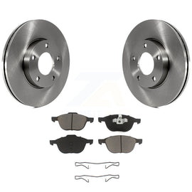 Front Disc Brake Rotors And Ceramic Pads Kit For Mazda 3 Sport