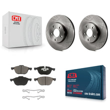 Load image into Gallery viewer, Front Disc Brake Rotors And Ceramic Pads Kit For Ford Focus C-Max