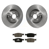 Front Brake Rotors & Ceramic Pad Kit For Ford Escape Transit Connect Lincoln MKC