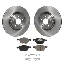 Charger l&#39;image dans la galerie, Front Brake Rotors Ceramic Pad Kit For 14 Ford Transit Connect 104.8&quot; wheel base