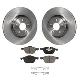 Front Brake Rotors Ceramic Pad Kit For 14 Ford Transit Connect 104.8