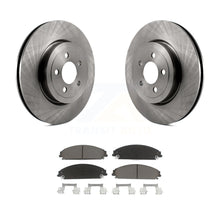 Charger l&#39;image dans la galerie, Front Disc Brake Rotor Ceramic Pad Kit For Dodge Charger Chrysler 300 Challenger