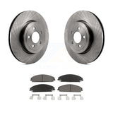 Front Disc Brake Rotor Ceramic Pad Kit For Dodge Charger Chrysler 300 Challenger