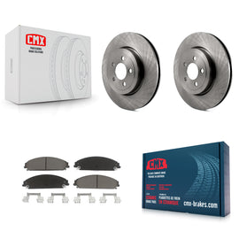 Front Disc Brake Rotor Ceramic Pad Kit For Dodge Charger Chrysler 300 Challenger