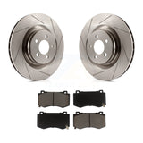 Front Disc Brake Rotor Ceramic Pad Kit For Dodge Charger Chrysler 300 Challenger