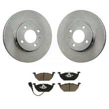 Charger l&#39;image dans la galerie, Front Brake Rotors Ceramic Pad Kit For 1999 Volkswagen Jetta 1.9L Old Body Style