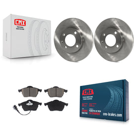 [Front] 1996-1998 Volkswagen Jetta 2.8L Premium OE Brake Rotors & Ceramic Pads Kit For Max Braking