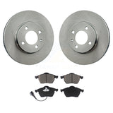 [Front] 1996-1998 Volkswagen Jetta 2.8L Premium OE Brake Rotors & Ceramic Pads Kit For Max Braking