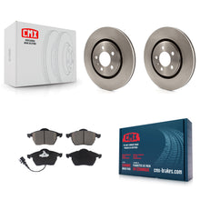 Charger l'image dans la galerie, [Front] 1996 Volkswagen Passat 2.8L Premium OE Brake Rotors &amp; Ceramic Pads Kit For Max Braking