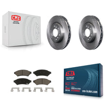 Charger l'image dans la galerie, Front Brake Rotor &amp; Ceramic Pad Kit For Chevrolet Uplander Buick Terraza Pontiac
