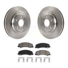 Charger l&#39;image dans la galerie, Front Brake Rotors &amp; Ceramic Pad Kit For Chevrolet Buick Lucerne Impala Cadillac