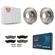 Load image into Gallery viewer, [Front] 2000-2001 Dodge Ram 1500 4WD Premium OE Brake Rotors &amp; Ceramic Pads Kit For Max Braking