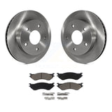 [Front] 2000-2001 Dodge Ram 1500 RWD Premium OE Brake Rotors & Ceramic Pads Kit For Max Braking