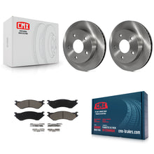 Load image into Gallery viewer, [Front] 2000-2001 Dodge Ram 1500 RWD Premium OE Brake Rotors &amp; Ceramic Pads Kit For Max Braking