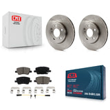 [Front] 2006-2011 Mercedes-Benz B200 Premium OE Brake Rotors & Ceramic Pads Kit For Max Braking