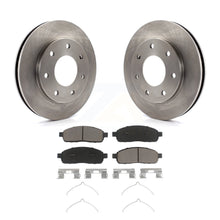 Charger l&#39;image dans la galerie, Front Disc Brake Rotors And Ceramic Pads Kit For 2004 Ford F-150 4WD