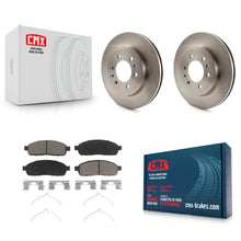 Load image into Gallery viewer, [Front] 2009 Ford F-150 With 6 Lug Wheels Premium OE Brake Rotors &amp; Ceramic Pads Kit For Max Braking