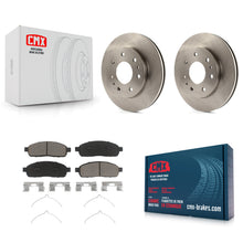 Load image into Gallery viewer, [Front] 2009 Ford F-150 With 7 Lug Wheels Premium OE Brake Rotors &amp; Ceramic Pads Kit For Max Braking