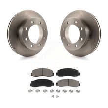 Load image into Gallery viewer, Front Disc Brake Rotors And Ceramic Pads Kit For Ford F-350 Super Duty F-450