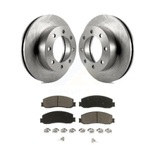 Load image into Gallery viewer, Front Disc Brake Rotors And Ceramic Pads Kit For Ford F-350 Super Duty F-250 4WD