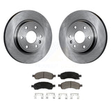 Front Brake Rotor Ceramic Pad Kit For Chevrolet Traverse GMC Acadia Buick Saturn