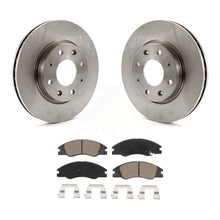 Charger l&#39;image dans la galerie, Front Disc Brake Rotors And Ceramic Pads Kit For Kia Spectra Spectra5