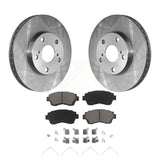 Front Brake Rotor And Ceramic Pad Kit For Toyota Camry Sienna Avalon Lexus ES300