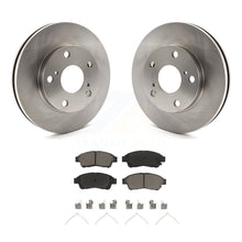 Load image into Gallery viewer, Front Disc Brake Rotors And Ceramic Pads Kit For Toyota Camry 2.2L