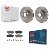 [Front] 1994-1997 Toyota Celica ST Premium OE Brake Rotors & Ceramic Pads Kit For Max Braking