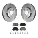 Front Brake Rotor And Ceramic Pad Kit For Toyota Camry Avalon Lexus ES300 Solara