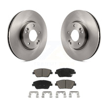 Load image into Gallery viewer, Front Disc Brake Rotors And Ceramic Pads Kit For Hyundai Sonata Kia Optima