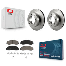 Load image into Gallery viewer, Front Disc Brake Rotors And Ceramic Pads Kit For Ford F-250 Super Duty F-350 4WD
