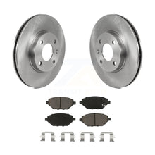 Charger l&#39;image dans la galerie, Front Disc Brake Rotors And Ceramic Pads Kit For 2016-2021 Chevrolet Spark