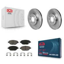 Load image into Gallery viewer, [Front] 2016-2021 Chevrolet Spark Premium OE Brake Rotors &amp; Ceramic Pads Kit For Max Braking