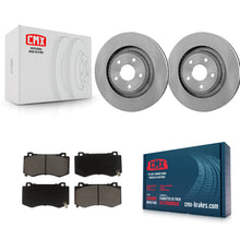 Charger l'image dans la galerie, [Front] 2006-2010 Jeep Grand Cherokee SRT8 Premium OE Brake Rotors &amp; Ceramic Pads Kit For Max Braking
