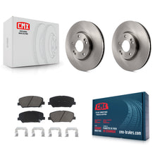 Load image into Gallery viewer, Front Disc Brake Rotors And Ceramic Pads Kit For Hyundai Veloster Kia Forte Koup