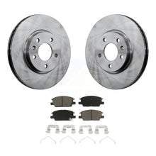 Load image into Gallery viewer, Front Brake Rotor Ceramic Pad Kit For Chevrolet Equinox Malibu GMC Terrain Buick