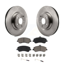 Charger l&#39;image dans la galerie, Front Disc Brake Rotors And Ceramic Pads Kit For Mercedes-Benz GLK350 GLK250