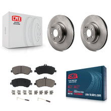 Load image into Gallery viewer, Front Disc Brake Rotors And Ceramic Pads Kit For Mercedes-Benz GLK350 GLK250