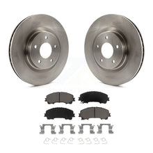 Charger l&#39;image dans la galerie, Front Disc Brake Rotors And Ceramic Pads Kit For INFINITI Q50 QX50 Q60