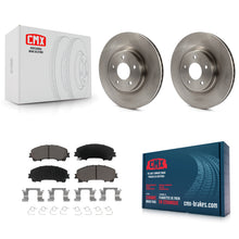 Charger l'image dans la galerie, Front Disc Brake Rotors And Ceramic Pads Kit For INFINITI Q50 QX50 Q60