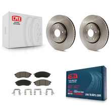 Load image into Gallery viewer, Front Disc Brake Rotors And Ceramic Pads Kit For INFINITI FX35 FX37 QX70 FX45