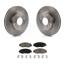 Load image into Gallery viewer, Front Brake Rotor And Ceramic Pad Kit For 1998-2002 Honda Accord Sedan with 2.3L