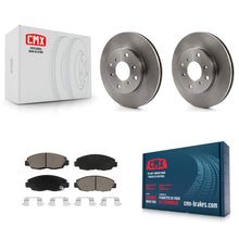 Charger l'image dans la galerie, Front Disc Brake Rotors And Ceramic Pads Kit For Honda Accord Acura CL