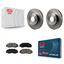 Charger l'image dans la galerie, [Front] 1992-1993 Acura Integra GS-R Premium OE Brake Rotors &amp; Ceramic Pads Kit For Max Braking